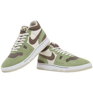 Nike Attack Oil Green/IronStone-Sail/White Sneakers FN0648-300 Men's Shoe 10 NEW